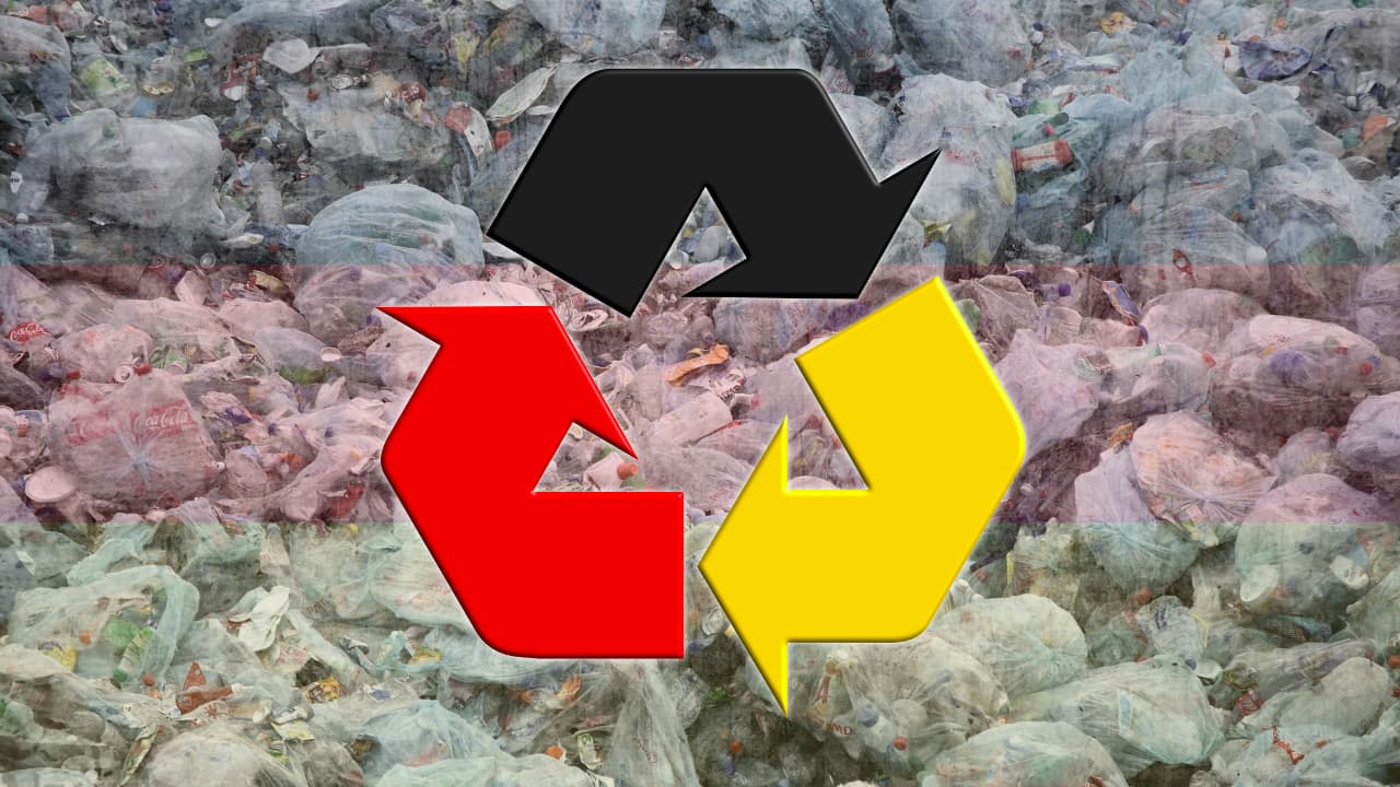 Jerman Manajemen Daur Ulang Plastik Sampah Terbaik