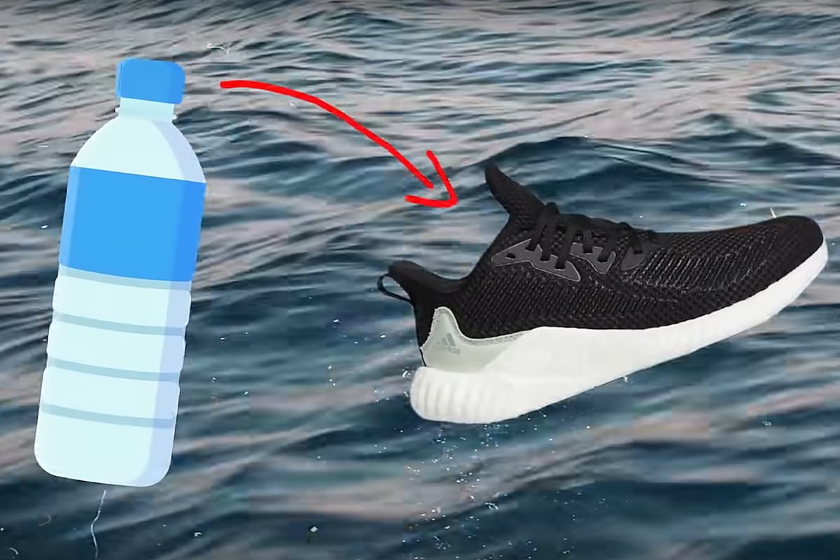 Daur Ulang Botol Plastik Menjadi Sepatu