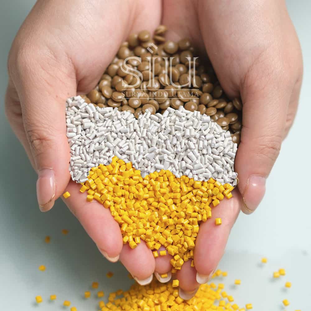 Biji Plastik PP Warna Proses SIU